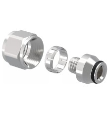 Зажимной адаптер евроконус PE-Xa латунь ВР 20х2,8х3/4" с ВН резьбой Uponor уп. 10 шт (1045543)