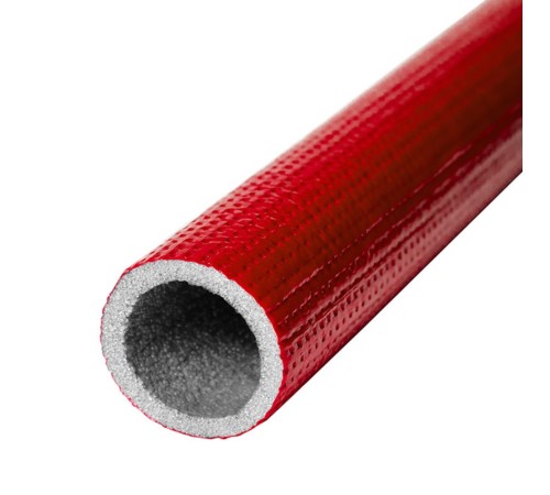 Трубная теплоизоляция K-FLEX PE COMPACT 18/6-2 (красный цвет) уп. 180 п/м