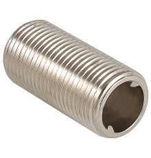 Ниппель под сгонный ключ НН 3/4" Никель (VT 651) Ниппель под сгонный ключ НН 3/4" Никель (VT 651)