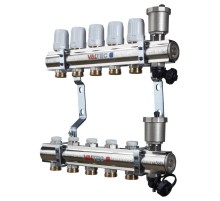 Коллекторная группа в сборе 6 вых. * 1 1/4" Евроконус 3/4" (VTc.594EMNX)