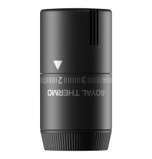 Термоголовка жидкостная Royal Thermo Design М30х1,5 (черный)