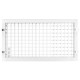 Решетка настенная двухрядная SHUFT 2 WA 400x150