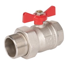 Кран шаровый Royal Thermo OPTIMAL 1 1/4" НГ, бабочка