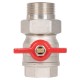 Кран шаровый Royal Thermo OPTIMAL 1 1/4" НГ, бабочка