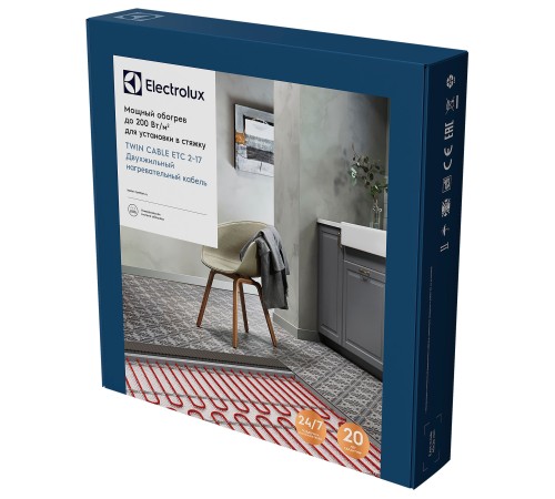 Кабель ELECTROLUX ETC 2-17-2500 (комплект теплого пола)