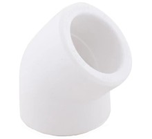 Угольник бел. PP-R D 25х45 PN 25, РТП (320/40)