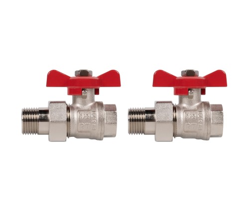 Набор для подключения радиатора Royal Thermo, прямой, 1/2"