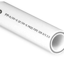 Труба бел. PP-R армированная РТП D 75х12,5 PN25 (стекловолокно), 4 м.(12м/3шт)