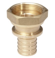 Переходник REHAU с накидной гайкой 16-1/2" RX+ , бронза