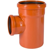 Тройник Ostendorf 160х110x87град. KGEA НК PVC рыжий