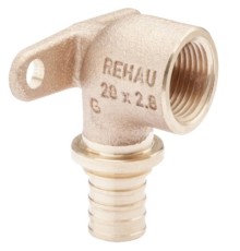 Угольник REHAU настенный ВР 20-3/4" RX+ , бронза