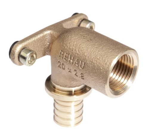 Угольник REHAU настенный ВР 16-1/2" RX+ длинный , бронза