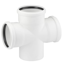 Крестовина REHAU одноплоскостная 110/110/110/87гр RAUPIANO PLUS