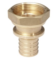 Переходник REHAU с накидной гайкой 32-1 1/4" RX+ , бронза