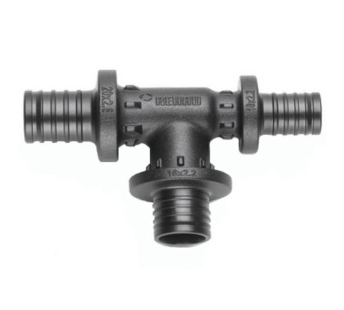 Тройник REHAU с уменьшенным боковым проходом 40-32-40 PX, PPSU