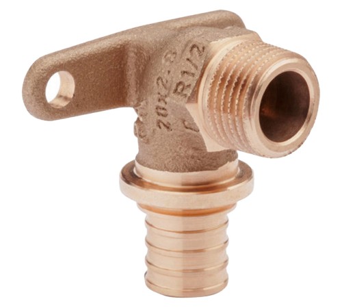 Угольник REHAU настенный НР 20-1/2" RX+, бронза