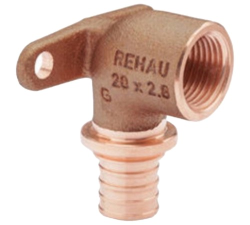 Угольник REHAU настенный ВР 25-3/4" RX+ , бронза