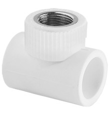 Тройник TEBO бел. PP-R комб. 32х1" ВР (10/50), арт. 030040310