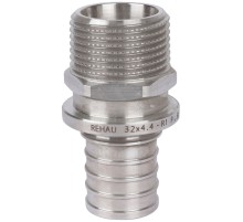 Переходник REHAU НР 25-3/4", нерж. сталь