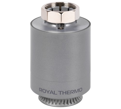 Термостат радиаторный электронный Royal Thermo Smart Heat, серебристый