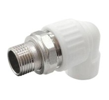 Угольник с американкой для радиатора НР 20 х 3/4" (60/15) VALFEX