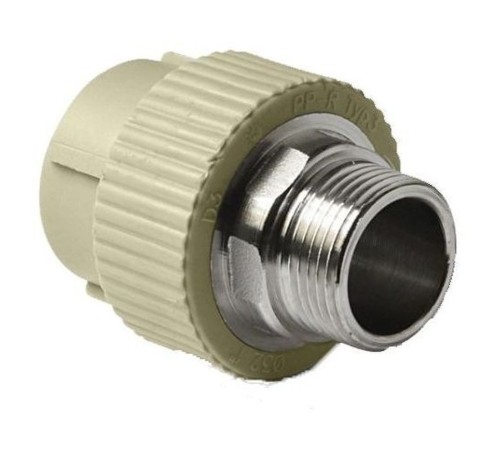 Муфта TEBO сер. PP-R комбинированная 20x3/4" НР (20/120), арт. 031020603