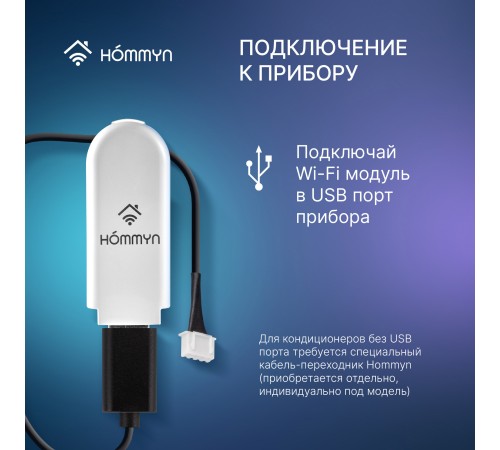 Wi-Fi модуль HOMMYN HDN/WFN-02-01