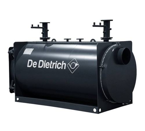 Котел стальной DE DIETRICH CA R 550 напольный, 1 конт., откр.кам.сгор. газ./диз, наддув, без п/у