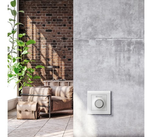 Терморегулятор Electrolux ETL-16W (+ дополнительная черная панель)