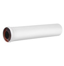 Удлинитель коаксиального дымохода раструбн. Royal Thermo 60/100, 500 мм