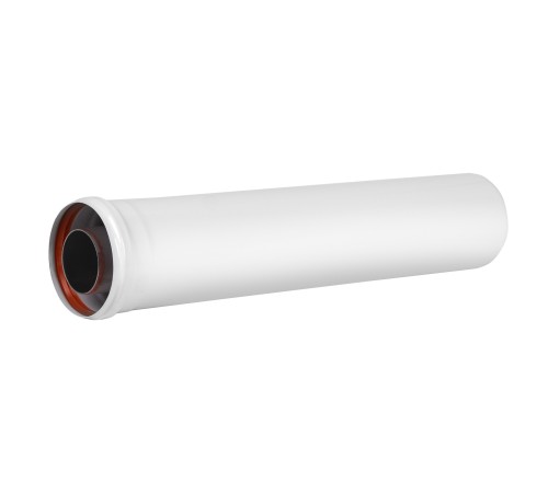 Удлинитель коаксиального дымохода раструбн. Royal Thermo 60/100, 500 мм