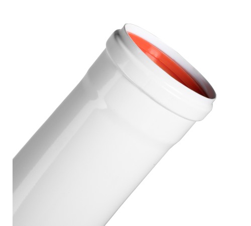 Удлинитель раздельного дымохода раструбн. Royal Thermo диам. 80, 500 мм