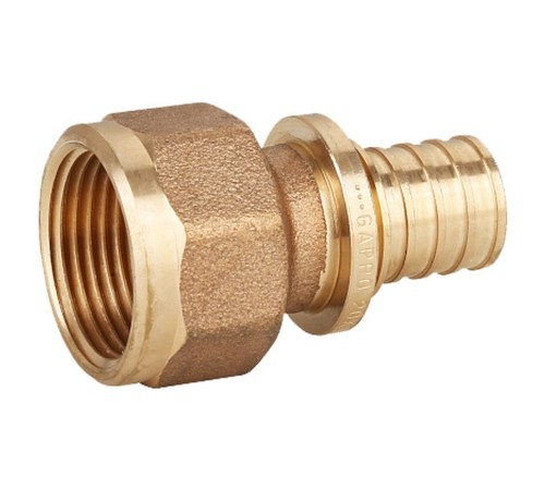 Переходник Gappo с внутренней резьбой бронзовый 25-Rp 3/4"