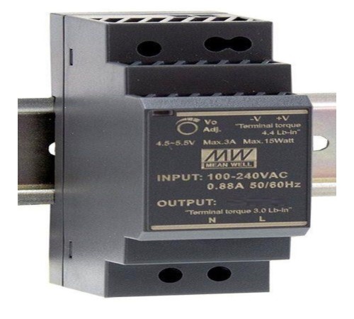 Блок питания MEAN WELL HDR-30-24 24В,1.5А,36Вт