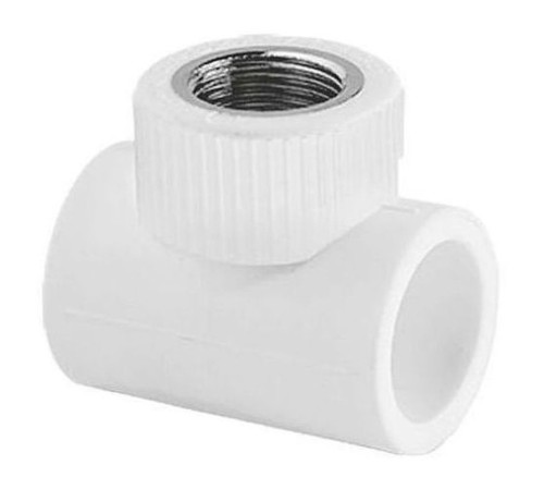 Тройник TEBO бел. PP-R комб. 20х3/4" ВР (15/90), арт. 030040303