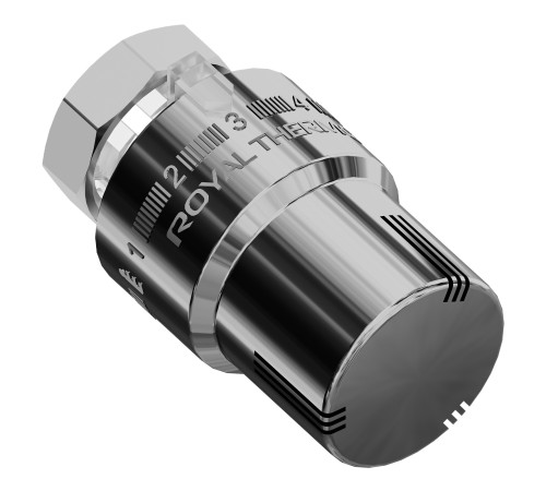Термоголовка жидкостная Royal Thermo М30х1,5 (хром)