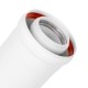 Удлинитель коаксиального дымохода раструбн. Royal Thermo 60/100, 1000 мм для конденсационных котлов