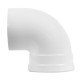 Отвод коаксиальный Royal Thermo 80/125, 90 гр. M/F для конденсационных котлов