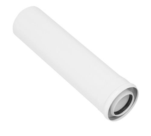 Удлинитель коаксиального дымохода раструбн. Royal Thermo 80/125, 500 мм для конденсационных котлов