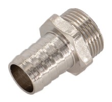 Штуцер под шланг CTM с нар. рез. 3/4"х25 мм