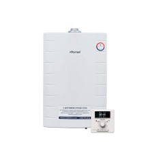 Котел газовый KITURAMI World Alpha-24 настенный, 2 конт., закр.кам.сгор. с выносным п/у