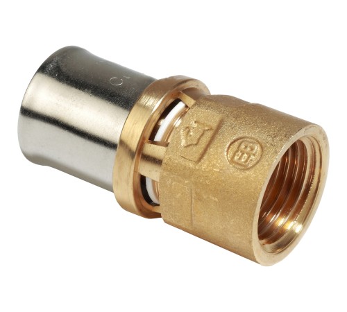 Муфта-пресс Giacomini латунь ВР 20х3/4", RM109Y047