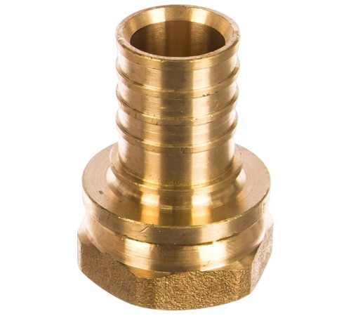 Переход РОСТерм 25-3/4" с накидной гайкой, латунь