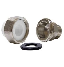 Муфта TEBO сер. PP-R комбин. разъемная (Американка) 40х1 1/4" НР O-ring (5/40), арт. 016022110