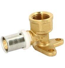 Водорозетка Uni-Fitt пресс-В 16х1/2" h 39 мм