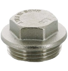 Заглушка Uni-Fitt H 1", никелированная