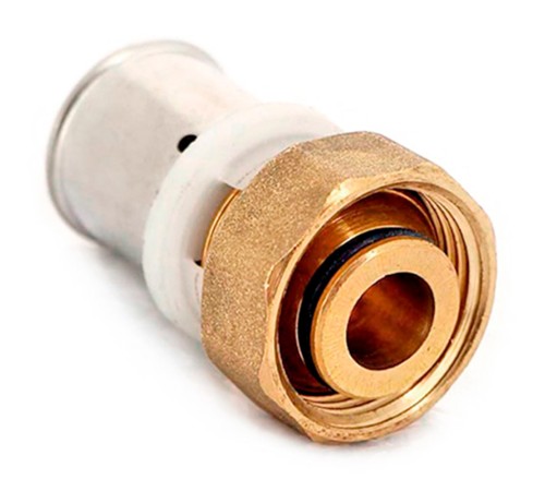Муфта Uni-Fitt пресс-В 16x3/4"EK с накидной гайкой