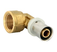 Угол Uni-Fitt пресс-В 20х1/2"