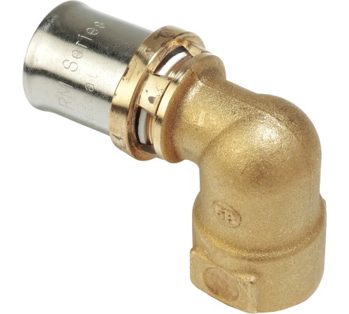 Угольник-пресс Giacomini латунь ВР 20x1/2", RM129Y037