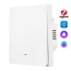 Выключатель HOMMYN настенный zigbee 1 клавиша (без нейтрали) SWZBNN01W